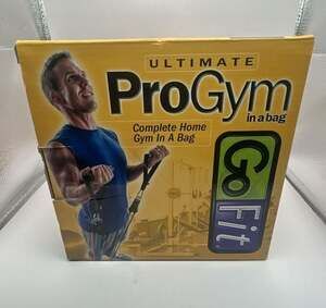 GoFit Ultimate ProGym in a Bag Resistance Band Home Gym Set
